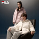 FILA Official RGB Down Couple's Down Jacket 2025 Winter Men's and Women's Loose Hooded Cold Warm Jacket
