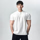 LightWeight new summer style 250g strong cuffs Polo shirt short-sleeved T-shirt men's sports fitness white Henry collar M M115-135Jin Jin is equal to 0.5 kg