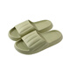 Grace Home Pareja Pantallas engrosadas Sandalias Sandalias de Color Macaron y Mujer Sandalias VERDAD VERDE VERDE VERDE 38/39