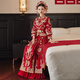 Grosfairy XiUhe Tragen 2025 Neues Braut Hochzeitskleid Kleider Chinesisches Hochzeitskleid Dragon Phoenix Kleid Toast Kleidung Show und Set fenglaiyi Diamondless s