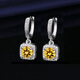 Light luxury, high-end quality, fashionable and popular bright galaxy earrings 2025 hot style, smart and trendy, light luxury, white diamond, light luxury, high-end quality