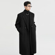 Piaget Zall 2025 pure wool woolen coat for men in early winter, thickened and warm, knee-length, fashionable and high-end coat