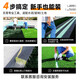Qingya simulated lawn carpet, fake turf bedding, plastic outdoor artificial court, artificial fence, kindergarten green floor mat, 2 cm, newly upgraded 11-pin encryption, high-quality B-grade model (4 meters wide, 1 meter long) 4 square meters (up to 25m, how long do you need to take a few pieces)