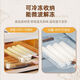 Meikejie Dumpling Box Frozen Dumplings Multi-layer Refrigerator Food Storage Box Frozen Chaos Box Household Dumpling Tray Preservation Box EU Maternal and Infant Grade Thickened PP Milk Coffee Anti-sticking and Anti-cracking Default Two layers and one cover can hold 132 pieces to lock freshness