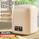 Xiaomi ecological chain mini washing machine, laundry cup, underwear, small portable sock washing machine, semi-automatic, small trendy electrical appliance, export motor, cream yellow blue light + washing and dehydration integrated +