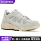
NEW BALANCE878 mesh leather sports trend shock-absorbing wear-resistant low-top life casual shoes for men and women light cement grey D width 36