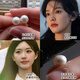 Qi Xiaomi S999 sterling silver natural freshwater pearl earrings for women with pierced ears, small earrings for sleeping, no need to remove, high-end ear bone stud earrings, a pair of 4mm white pearl earrings, 999 pure silver, suitable for ear care