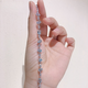 Yiqi 4.8 carat aquamarine bracelet for women, 925 silver, daily gift, natural colored gems, jewelry and gemstones