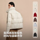 Bosideng winter down jacket, goose down women's business thickened lapel, the same style New Year's red jacket sold in shopping malls