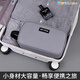 OQB German high-end toiletry bag business trip men's dry and wet separation waterproof portable set women's large capacity small size three-layer leather film gray storage makeup toiletry bag washing bag