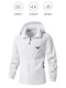 AX Armani men's sun protection jacket summer 2025 new outdoor fishing quick-drying thin breathable casual jacket for men white ice silk breathable removable hood 4XL 160-175Jin Jin equals 0.5 kg