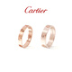 Cartier LOVE series 18K rose gold narrow LOVE ring single B4085200-53