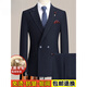 Lilang Suit 2025 Spring and Autumn New Business Casual Professional Formal Wear Groom's Dress Suit Jacket Black HRC1102 High-End Boutique Suit 2XL 185 Recommended 160-170 Jin Jin equals 0.5 kg
