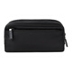 PRADA triangular logo zipper closure, regenerated nylon toiletry bag, men's black basic outfit (bag)