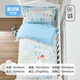 Liangliang Kindergarten Bedding Three-piece Set Cotton Children's Quilt Cover Six-piece Set Kindergarten Small Quilt Set Seven-piece Fairy Tale Town Selected Xinjiang Cotton_瓓 Six-piece Three-piece Set + Mother Quilt Core + Mattress Core + Pillow