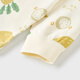 Tongtai (TONGTAI) baby suit spring and autumn pure cotton baby clothes children's home clothes underwear tops high waist pants yellow 80cm
