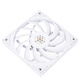 Limin (thermalright) TL-C12015 12015 ventilateur 12cm Étui mince ventilateur de refroidissement 15 mm ventilateur 4pin PWM S-FDB V2 portant TL-H12015W ventilateur mince blanc [boîte]