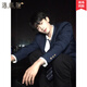 Lokochi Korean style college style adult ceremony boy dress high school students dk suit complete set of sunny and clean boys' suits three-piece suit navy suit + white shirt + black XL 135-150Jin Jin equals 0.5 kg can be worn