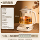 Bear small bubble health kettle kettle 1.5 liter household constant temperature kettle tea maker tea kettle noise reduction light sound with glass stew pot YSH-F15E1 glass flower tea kettle