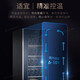 Haier thermostatic wine cabinet, household embedded red wine cabinet, air-cooled, frost-free, electronic temperature control, single-door thermostatic cabinet, first-class energy efficiency, office wine tea cabinet, refrigerated cigar cabinet, 171 bottles, direct air cooling + electronic temperature control + first-class energy efficiency 360L