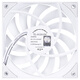 Limin (thermalright) TL-C12015 12015 ventilateur 12cm Étui mince ventilateur de refroidissement 15 mm ventilateur 4pin PWM S-FDB V2 portant TL-H12015W ventilateur mince blanc [boîte]