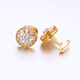 KFLK high-end cufflinks French shirt light luxury shirt cuff nails metal luxury hollow cuff nails men's Cfflinks gold