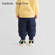 Balabala baby down pants baby high waist belly protection trousers boys and girls winter wear 2025 new warm and fashionable leggings