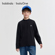 Bala BalaOne children's clothing children's long-sleeved T-shirt boys and girls 2025 winter casual bottoming shirt 208425100202