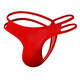 Zi Jiafu Basse taille douce Soft Silky Men's Sexy String for Men Men's Sex Unwear Blue Royal XL