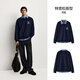 Semir sweatshirt men's winter college style fake two-piece couple outfit plus velvet 2025oversize embroidered 109725116202