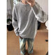 Chestnut Gray American Henley Collar Sweater Men's Autumn and Winter Premium Lazy Style Bottoming Sweater Cleanfit Inside 1961-Light Gray XL (Recommended 115-135 Jin Jin equals 0.5 kg)