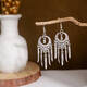
Cijia national style earrings retro style earrings a few silver jewelry headdresses Miao Bai ethnic group Dali Miao village silver jewelry Miao silver earrings E16864. Color