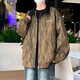 YISHion jacket men's spring and autumn 2025 new jacket trendy brand thin tops for young people with handsome casual workwear K15831 turmeric M