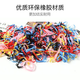 Ye Feili about 500 thickened disposable rubber band headbands high elastic children's rubber band hair band black