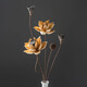 Dried flower bouquet, real flower decoration, lotus, dried lotus pod, natural lotus root, Zen flower arrangement, Chinese style living room decoration, dried flower combination 5019