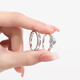 Rings for couples, closed diamond engagement rings, Valentine's Day gifts, women's models