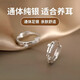 Zhou Dafu earrings for women new style irregular zircon 999 pure silver earrings niche new ear buckles fashion earrings earrings