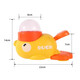 Little yellow duck feeder freeze-dried launch dog leakage toy kitten and dog self-entertainment relieve boredom feeder pet toy little yellow duck feeder 1 pack 3 lids free