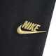 NIKE Nike all-print tops + pants thin velvet suit for boys and girls 2025 winter trendy and fashionable children's 2-piece set