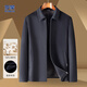 Romon 100% wool classic business wool jacket men's simple old cadre men's jacket jacket