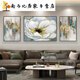 
Dafencun oil paintings, living room decoration paintings, light luxury high-end hanging paintings, modern simple sofa background wall paintings, JD16752 textured oil canvas, aluminum alloy black frame