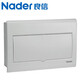 Nader Shanghai Liangxin low voltage complete panel 10 12 32 circuit electrical control box NDP1A-40