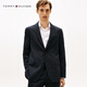 TOMMY HILFIGERLARDINI25 new autumn and winter men's clothing with wool stripes handmade suit trousers suit black 410 46