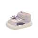 Terranis Yangma recommended toddler shoes for girls with soft soles and thick velvet for boys, non-slip and warm, cartoon style for infants and toddlers, plus velvet for warmth - warm purple_winter style 14.5 cm inner length_size 24