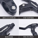Xide Sheng is suitable for bicycle brake handles, universal mountain bike brake handles, children's bicycle brake handles, disc brakes, aluminum brake handles (one pair)/with brake lines