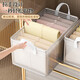 SIVASS clothes and pants storage box household clothing storage box wardrobe layered artifact organizer storage box underwear basket large single pack wear-resistant and durable