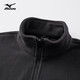 Mizuno Outdoor Jacket Men's Three-in-One Jacket Breathable Windproof Detachable Couple's Mountaineering Jacket Phantom Black XL