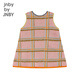Jnby par Jnby New Jiangnan tissu en tissu childage de châtrie sans manches en forme de cou rond lâche 25 filles automne 1p9g12610 690 / rose 160 cm