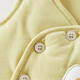 Tongtai (TONGTAI) baby vest autumn and winter pure cotton quilted children's clothes boys and girls tops vest vest yellow 66cm