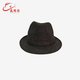 Sheng Xifu Hat Men's Autumn and Winter Casual Fashion Classic Woolen Gentleman Hat Top Hat Dark Gray S(56-57CM)